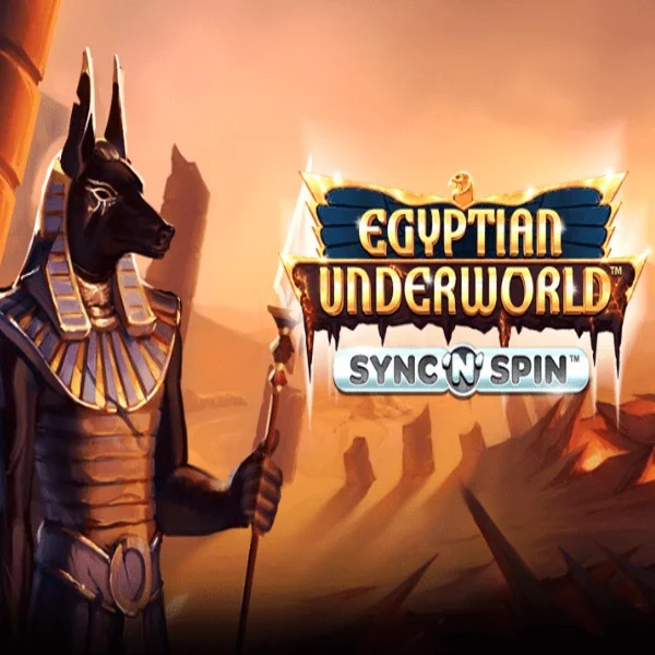 Egyptian Underworld logo by Greentube at Wild Fortune Casino