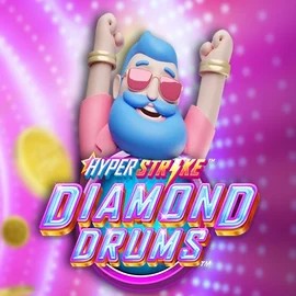 Slots logo of Hyper Strike Diamond Drums from Gameburger Studios at Wild Fortune Casino