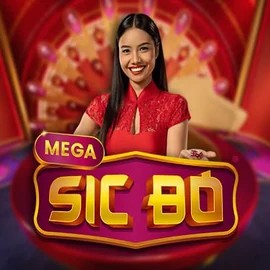 Mega Sic Bo online game logo by Pragmatic Play on wildfortune.no