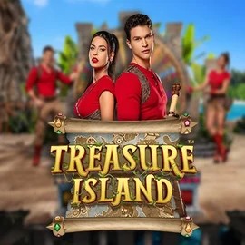 Treasure Island game by Pragmatic Play – logo hosted on Wild Fortune Casino